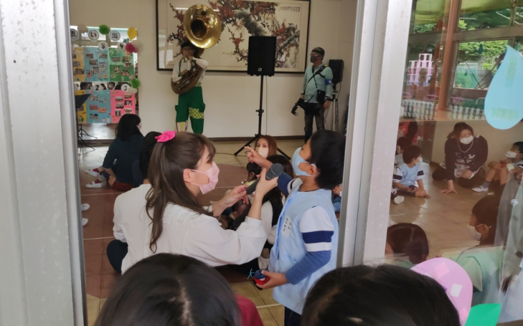 幼稚園のお遊び会、お楽しみイベント